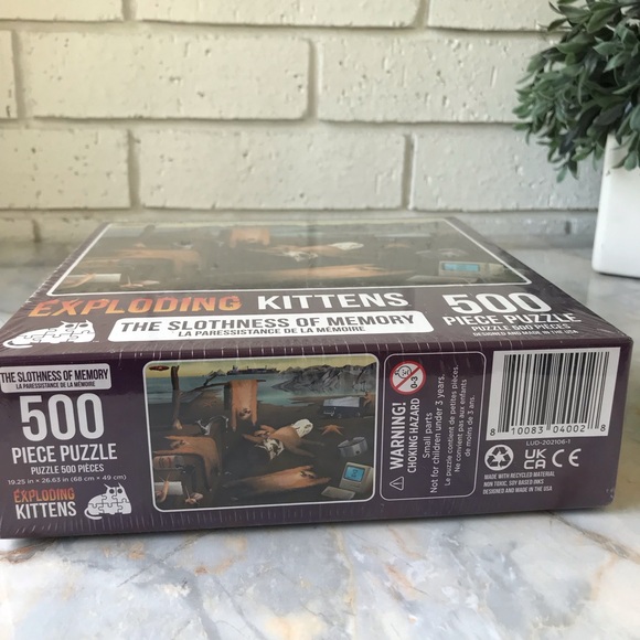 Exploding Kittens 500 Piece Puzzle Bundle of 4 - Picture 7 of 16